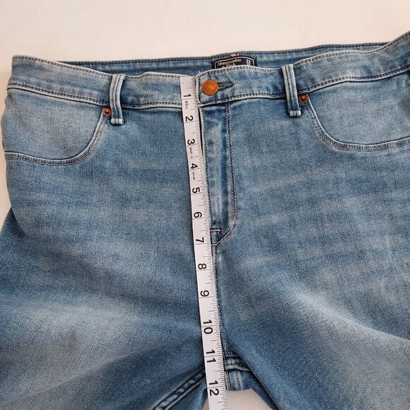 Abercrombie & Fitch Simone Hi Rise Jean Leggings Size 33 - Picture 5 of 9